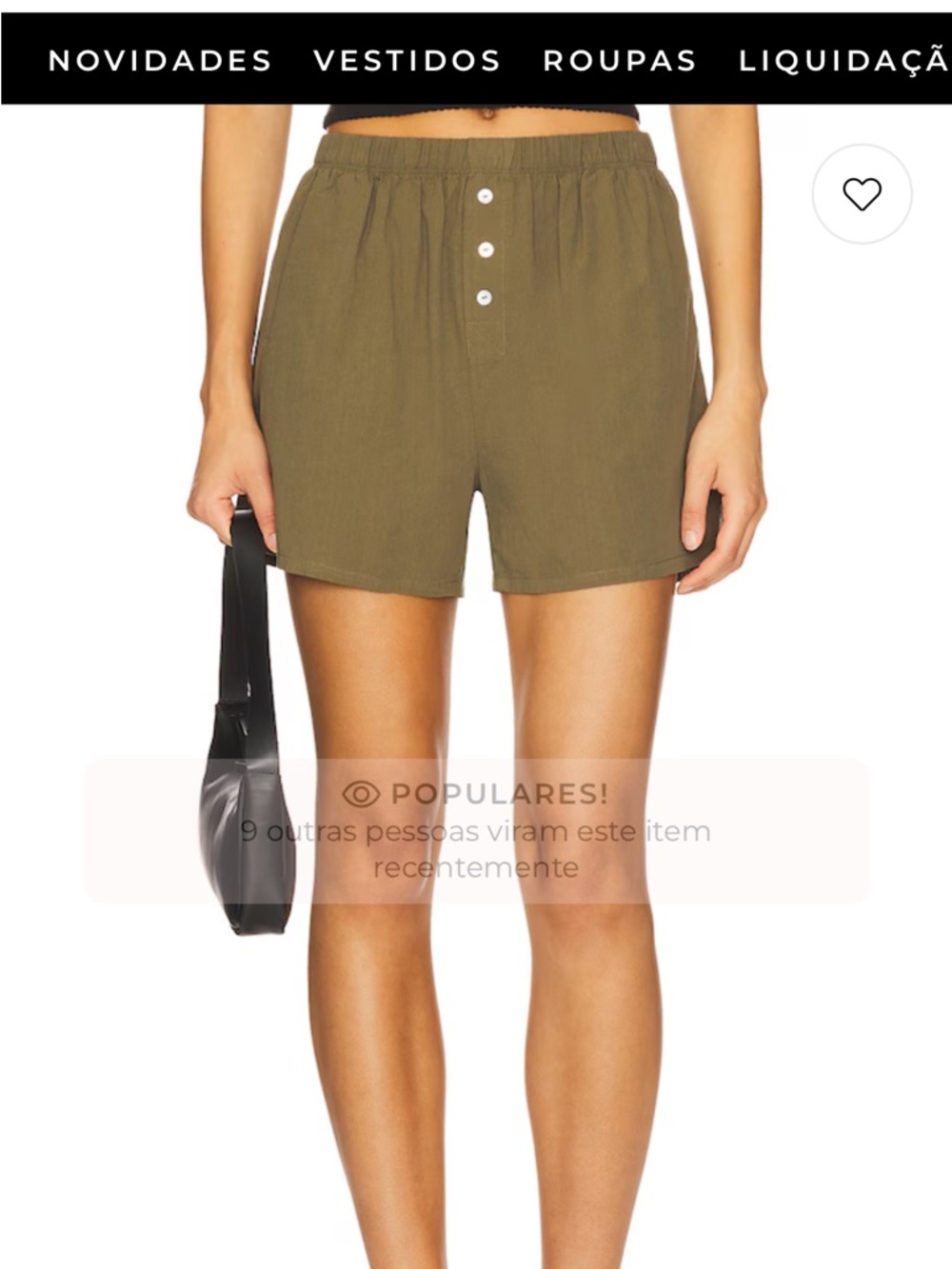 donni sandwash boxer shorts in dill colour
